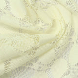 100% Polyester Lace Fabric, 95 gsm, 150 cm — White — photo 2