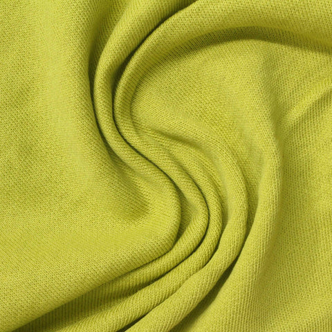 French Terry Fabric, 325 gsm, 165 cm — Green