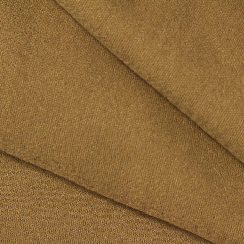 Camel Ribbed Fleece, Polyester