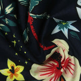 Cream Flowers Poplin, Cotton — photo 2