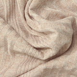 Light Peach Marl Rib Knit, Polyester — photo 2