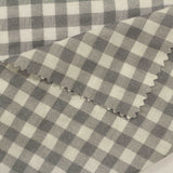 Grey Check Seersucker, Cotton-Poly — photo 2