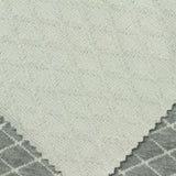 Grey Diamond Interlock Knit, Polyester — photo 2