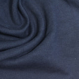 Cotton Polyester Scuba Knit Fabric, 330 gsm, 160 cm — Navy — photo 2