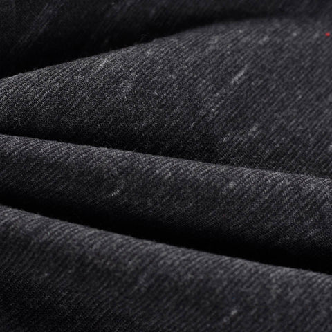 Dark Grey Marl Knit, Cotton-Poly, 250 gsm
