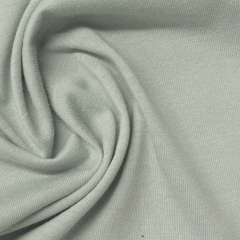 Polyester Cotton Jersey Knit Fabric, 185 gsm, 175 cm — Green