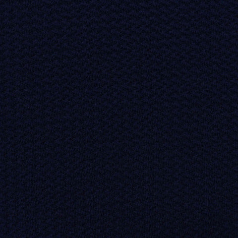 Jacquard Polyester Stretch Knit Fabric, 247 gsm, 165 cm — Navy