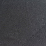Polyester Stretch Rib Knit Fabric, 270 gsm, 155 cm — Black — photo 2