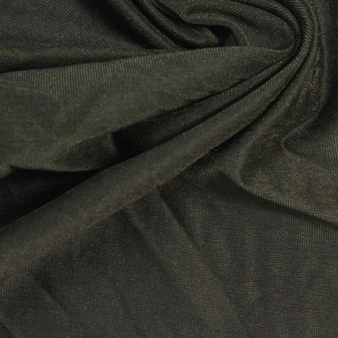 Dark Olive Jersey Knit, Polyester