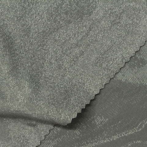 Grey Abstract Jacquard, Nylon-Spandex