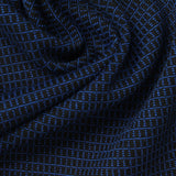Blue Dash Jacquard, Viscose-Poly — photo 2