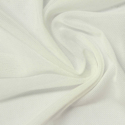 Polyester Stretch Mesh Fabric, 85 gsm, 160 cm — Beige