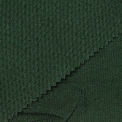 100% Cotton Corduroy Fabric, 275 gsm — Green