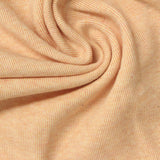 Cotton Stretch Interlock Knit Fabric, 310 gsm, 160 cm — Orange — photo 2