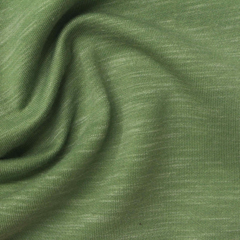 Green Marl Scuba Knit, Polyester, 280 gsm
