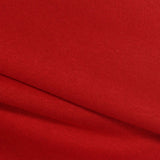 Brushed Cotton Polyester French Terry Fabric, 265 gsm, 180 cm — Red — photo 2
