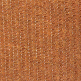 Warm Brown Openwork Waffle Knit, Poly-Viscose — photo 2