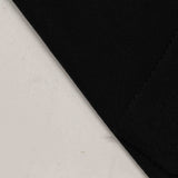 Polyester Cotton Jersey Knit Fabric, 200 gsm, 155 cm — Black — photo 2