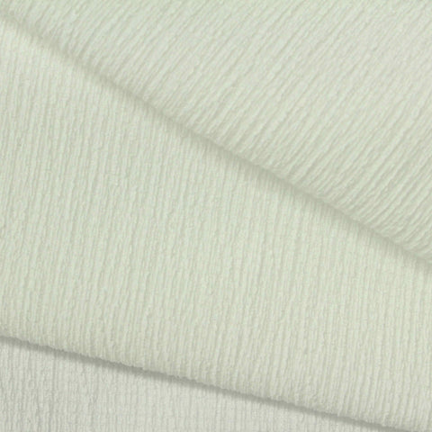 Polyester Stretch Crepe Fabric, 135 gsm, 150 cm — Green
