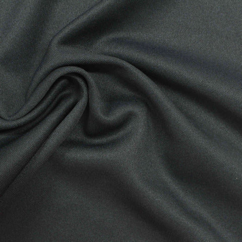 Polyester Stretch Interlock Knit Fabric, 259 gsm — Grey