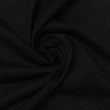 100% Polyester Jersey Knit Fabric, 140 gsm, 193 cm — Black — photo 2