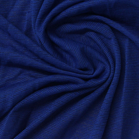 Dark Blue Marl Knit, Polyester, 95 gsm