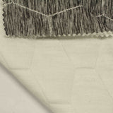 Light Grey Geometric-Hexagon Jacquard, Polyester — photo 2