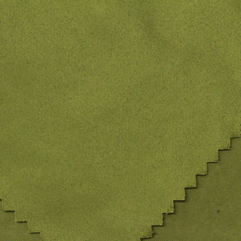 Brushed Polyester Peachskin Fabric, 150 gsm — Green