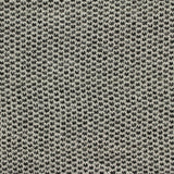 Black Geometric Piqué Knit, Polyester — photo 2