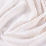 Slub Polyester Viscose Jersey Knit Fabric, 125 gsm, 165 cm — White — photo 2