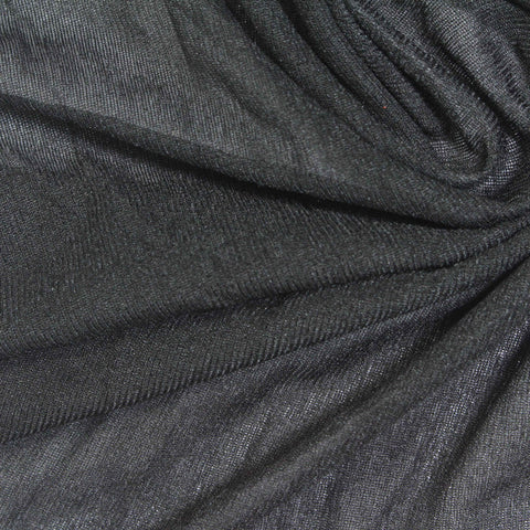Dark Grey Geometric Jersey Knit, Polyester, 80 gsm