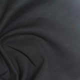 Viscose Polyester Stretch Scuba Knit Fabric, 220 gsm, 160 cm — Black — photo 2