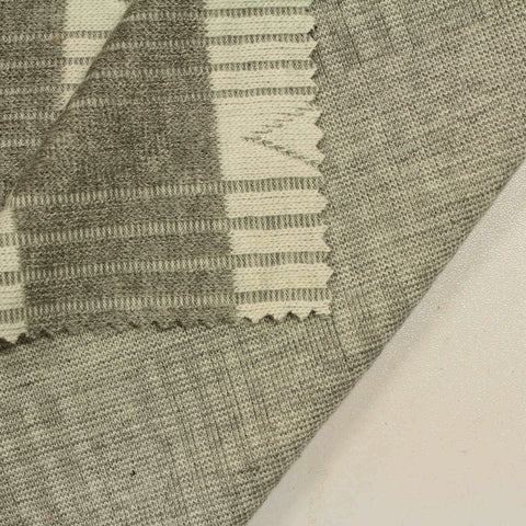 Off-White Geometric-Diamond Jacquard, Viscose-Poly