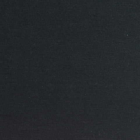 Polyester Modal Stretch Scuba Knit Fabric, 260 gsm, 180 cm — Black