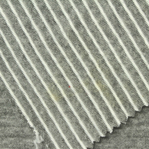 Heathered Grey Marl Jacquard, Poly-Cotton