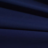 100% Polyester Linen-Look Fabric, 115 gsm, 150 cm — Navy — photo 2
