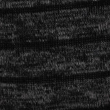 Black Heathered-Marl Chunky Knit, Viscose-Poly — photo 2