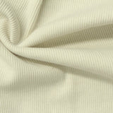 Polyester Cotton Stretch Rib Knit Fabric, 381 gsm, 131 cm — Beige — photo 2
