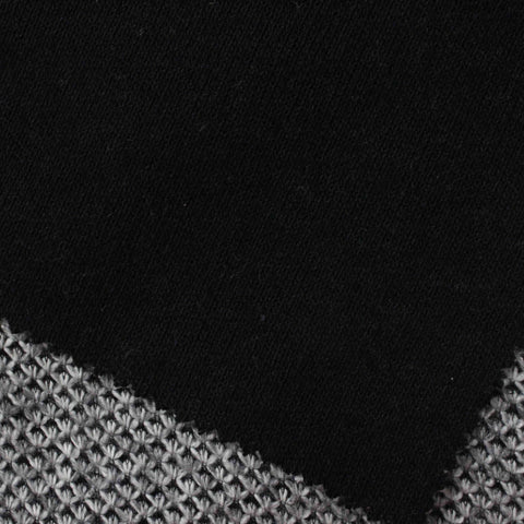Heather Grey Marl Chunky Knit, Polyester, 470 gsm