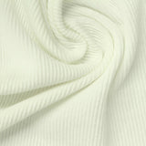Polyester Viscose Stretch French Terry Fabric, 180 gsm, 120 cm — Beige — photo 2