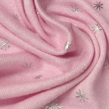 Brushed Viscose Polyester Stretch Jersey Knit Fabric, 190 gsm — Pink — photo 2