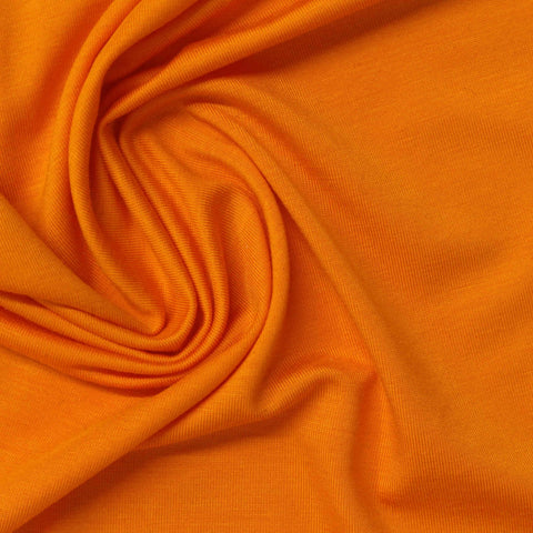 Tencel Lyocell Stretch Jersey Knit Fabric, 200 gsm, 180 cm — Orange