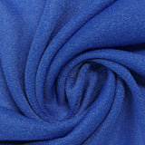 Blue Marl Interlock Knit, Polyester — photo 2