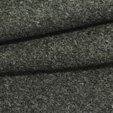 Light Grey Heathered-Marl Fleece, Polyester, 188 gsm