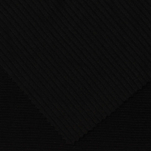 Black Rib Knit, Polyester