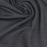 Striped Polyester Stretch Knit Fabric, 180 gsm — Black — photo 2