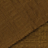 Brown Tone-on-Tone Jacquard, Polyester — photo 2