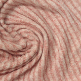 Pink Marl Rib Knit, Viscose-Poly — photo 2