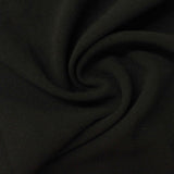 100% Polyester Linen-Look Fabric, 295 gsm, 150 cm — Black — photo 2