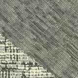 Black Abstract Bouclé, Poly-Cotton — photo 2